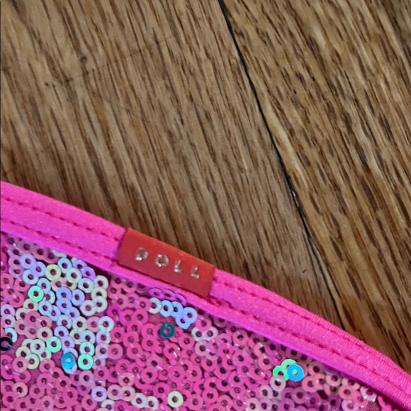 Pink Sequin Bikini Set - Picture 3 of 3